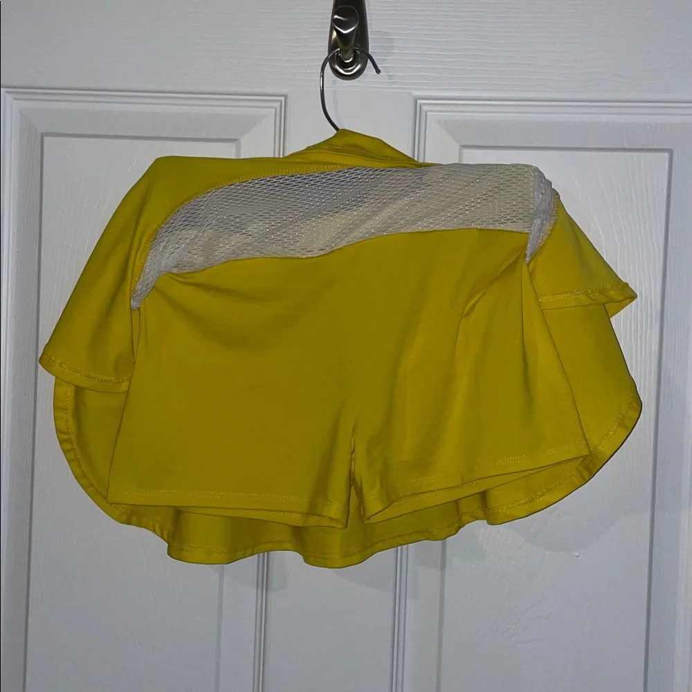 Yellow Ruffled Skirt - Picture 5 of 5